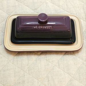 Le Creuset butterdish